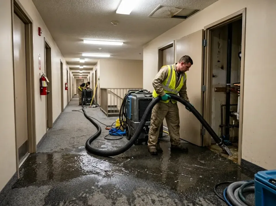 multi-unit-apartment-hallway-f-005 — frequently asked questions, Emergency Burst Pipe Water Extraction & Removal in Hazel De…